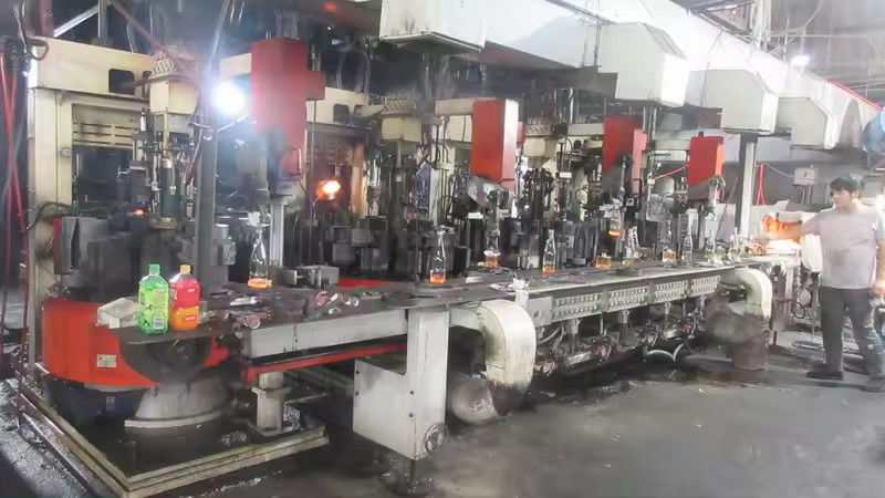 Shandong Rich Glass Products Co., Ltd ligne de production du fabricant